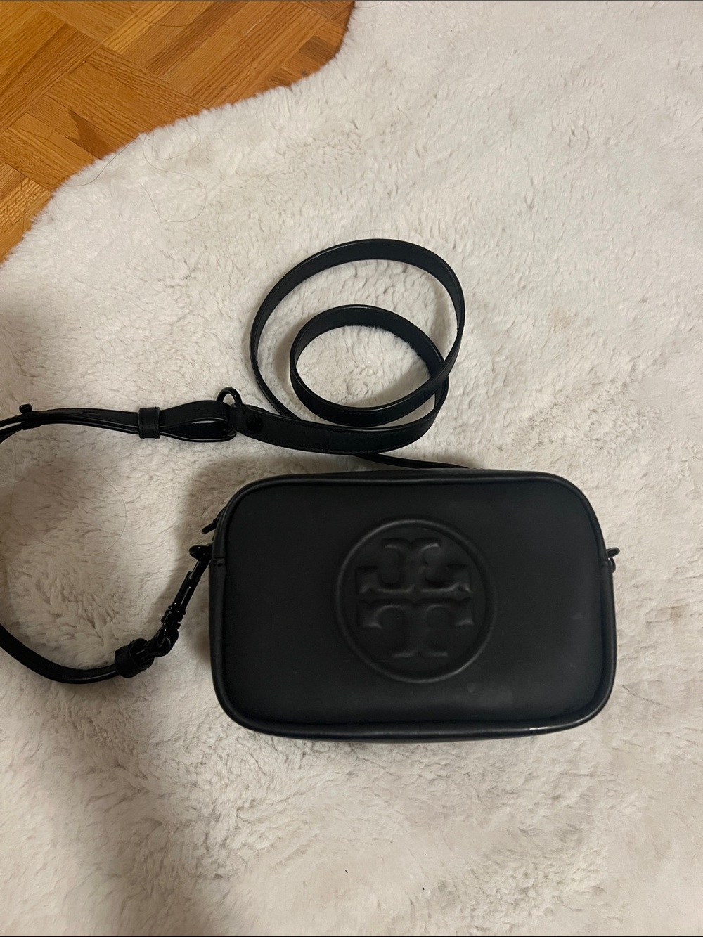 Tory Burch Black matte Perry bombe Crossbody